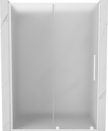 Mexen Velar posuvné sprchové dvere 150 cm, matné, biele - 871-150-000-31-20