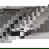 Mexen Velar posuvné sprchové dvere 160 cm, mrazivý efekt, biele - 871-160-000-31-20