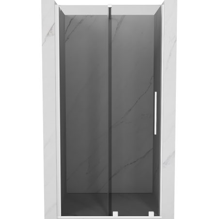Mexen Velar posuvné sprchové dvere 100 cm, grafit, biele - 871-100-000-41-20