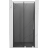 Mexen Velar posuvné sprchové dvere 100 cm, grafit, biele - 871-100-000-41-20