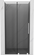 Mexen Velar posuvné sprchové dvere 120 cm, grafit, biele - 871-120-000-41-20