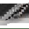 Mexen Velar posuvné sprchové dvere 140 cm, grafit, biele - 871-140-000-41-20