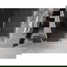 Mexen Velar posuvné sprchové dvere 140 cm, grafit, biele - 871-140-000-41-20
