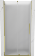 Mexen Velar posuvné sprchové dvere 110 cm, matné, zlaté - 871-110-000-31-50