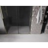 Mexen Velar posuvné sprchové dvere 140 cm, grafit, zlaté - 871-140-000-41-50
