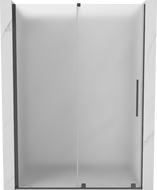 Mexen Velar posuvné sprchové dvere 130 cm, matné, brúsená pištoľová šedá - 871-130-000-31-66