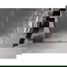 Mexen Velar sprchové dvere posuvné 160 cm, mrazivý, gun gray kartáčovaný - 871-160-000-31-66