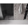 Mexen Velar sprchové dvere posuvné 110 cm, grafit, gun gray kartáčovaný - 871-110-000-41-66