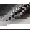Mexen Velar sprchové dvere posuvné 140 cm, grafit, gun gray brúsené - 871-140-000-41-66
