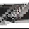 Mexen Velar sprchové dvere posuvné 140 cm, grafit, gun gray brúsené - 871-140-000-41-66