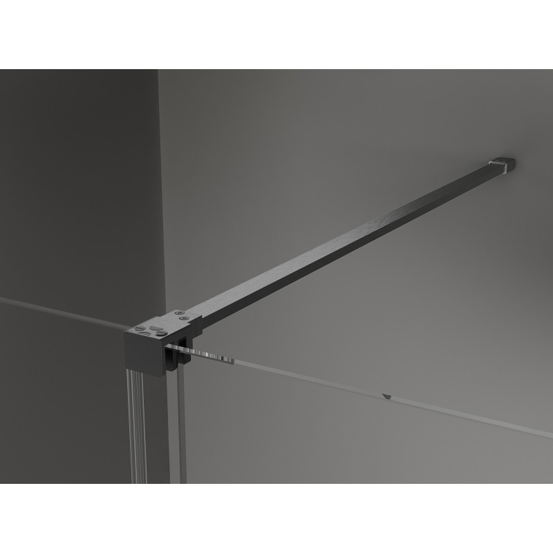 Mexen Velar posuvné sprchové dvere 90 cm, grafit, brúsená gun gray - 871-090-000-41-66