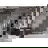 Mexen Velar posuvné sprchové dvere 120 cm, mrazivé, čierne - 871-120-000-31-70
