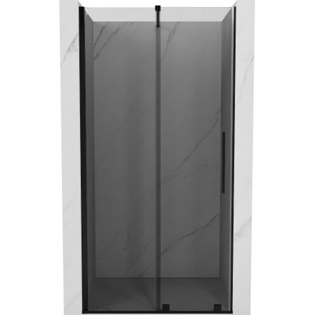 Mexen Velar sprchové dvere posuvné 100 cm, grafit, čierne - 871-100-000-41-70