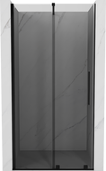 Mexen Velar sprchové dvere posuvné 100 cm, grafit, čierne - 871-100-000-41-70