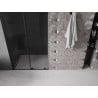 Mexen Velar posuvné sprchové dvere 110 cm, grafit, čierne - 871-110-000-41-70