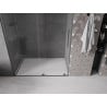 Mexen Velar posuvné sprchové dvere 160 cm, transparentné, gun metal - 871-160-000-01-95