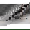 Mexen Velar posuvné sprchové dvere 140 cm, transparentné, gun metal - 871-140-000-01-95