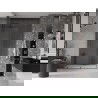 Mexen Velar posuvné sprchové dvere 160 cm, transparentné, gun metal - 871-160-000-01-95