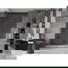 Mexen Velar posuvné sprchové dvere 140 cm, transparentné, gun metal - 871-140-000-01-95