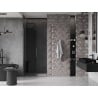 Mexen Velar posuvné sprchové dvere 120 cm, grafit, gun metal - 871-120-000-41-95