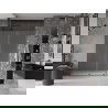 Mexen Velar sprchové dvere posuvné 160 cm, mrazivý efekt, gun metal - 871-160-000-31-95