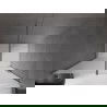 Mexen Velar posuvné sprchové dvere 140 cm, mráz, gun metal - 871-140-000-31-95