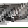 Mexen Velar posuvné sprchové dvere 100 cm, mrazivý tón, gun metal - 871-100-000-31-95