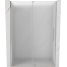 Mexen Velar posuvné sprchové dvere 150 cm, ľad, brúsený nikel - 871-150-000-31-97