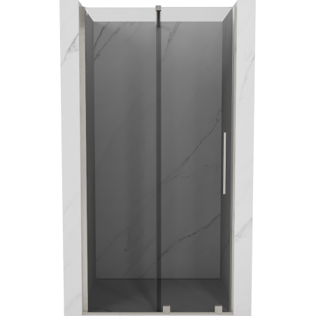 Mexen Velar posuvné sprchové dvere 120 cm, grafit, brúsený nikel - 871-120-000-41-97
