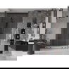 Mexen Velar Duo sprchové dvere posuvné 150 cm, transparentné, gun metal - 871-150-000-02-95