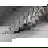 Mexen Velar Duo posuvné sprchové dvere 200 cm, priehľadné, gun metal - 871-200-000-02-95