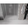 Mexen Velar Duo posuvné sprchové dvere 150 cm, matné, chróm - 871-150-000-32-01