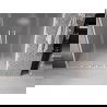 Mexen Velar Duo sprchové dvere posuvné 140 cm, matné, biele - 871-140-000-32-20