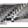 Mexen Velar Duo posuvné sprchové dvere 180 cm, mráz, biele - 871-180-000-32-20