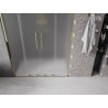 Mexen Velar Duo sprchové dvere posuvné 140 cm, matné, zlaté - 871-140-000-32-50