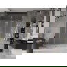 Mexen Velar Duo posuvné sprchové dveře 160 cm, námrazový, zlatý - 871-160-000-32-50
