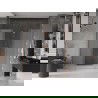 Mexen Velar Duo posuvné sprchové dvere 180 cm, námraza, leštený medený - 871-180-000-32-65