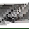 Mexen Velar Duo sprchové dvere posuvné 150 cm, matné, čierne - 871-150-000-32-70