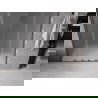 Mexen Velar Duo sprchové dvere posuvné 140 cm, mrazené, gun metal - 871-140-000-32-95