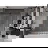 Mexen Velar Duo posuvné sprchové dvere 180 cm, matné sklo, gun metal - 871-180-000-32-95