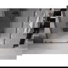 Mexen Velar Duo posuvné sprchové dvere 160 cm, mrazivý efekt, gun metal - 871-160-000-32-95