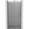 Mexen Velar posuvné sprchové dvere 120 cm, transparentné, gun metal - 871-120-000-01-95