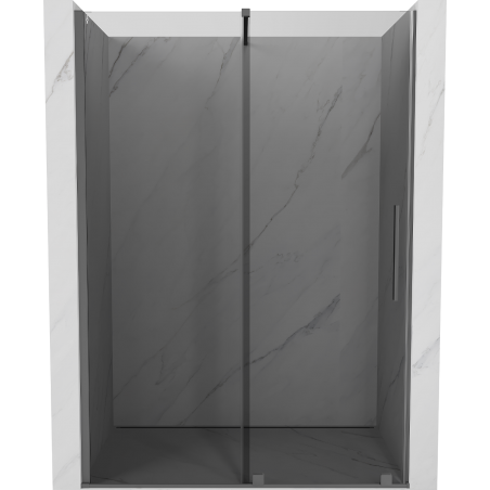 Mexen Velar posuvné sprchové dvere 160 cm, grafit, gun metal - 871-160-000-41-95