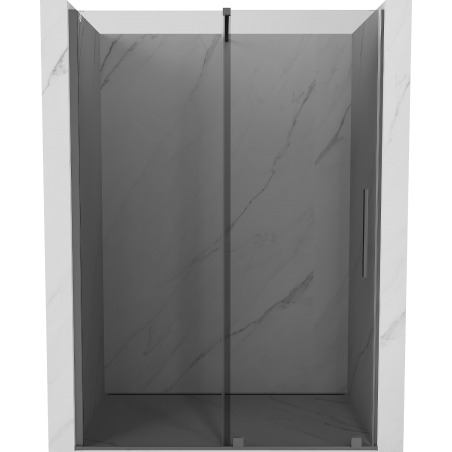 Mexen Velar posuvné sprchové dvere 140 cm, grafit, gun metal - 871-140-000-41-95
