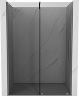 Mexen Velar posuvné sprchové dvere 130 cm, grafit, gun metal - 871-130-000-41-95