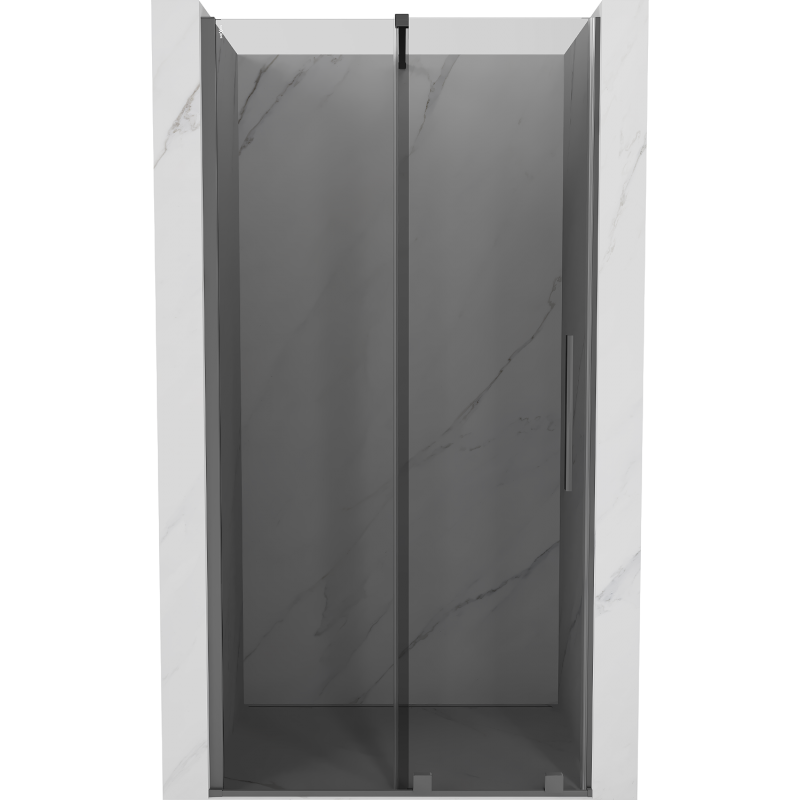 Mexen Velar posuvné sprchové dvere 110 cm, grafit, gun metal - 871-110-000-41-95