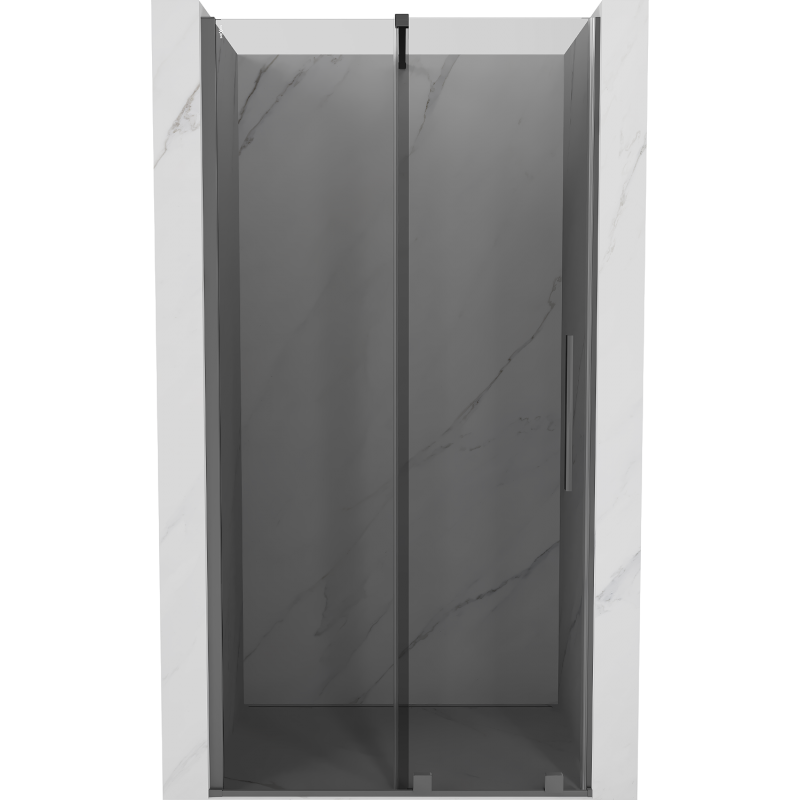 Mexen Velar sprchové dvere posuvné 90 cm, grafit, gun metal - 871-090-000-41-95