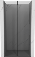 Mexen Velar sprchové dvere posuvné 110 cm, grafit, gun gray kartáčovaný - 871-110-000-41-66