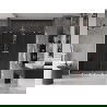 Mexen Velar Duo posuvné sprchové dvere 170 cm, grafit, biele - 871-170-000-42-20