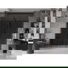 Mexen Velar Duo posuvné sprchové dvere 180 cm, grafit, brúsená gun gray - 871-180-000-42-66